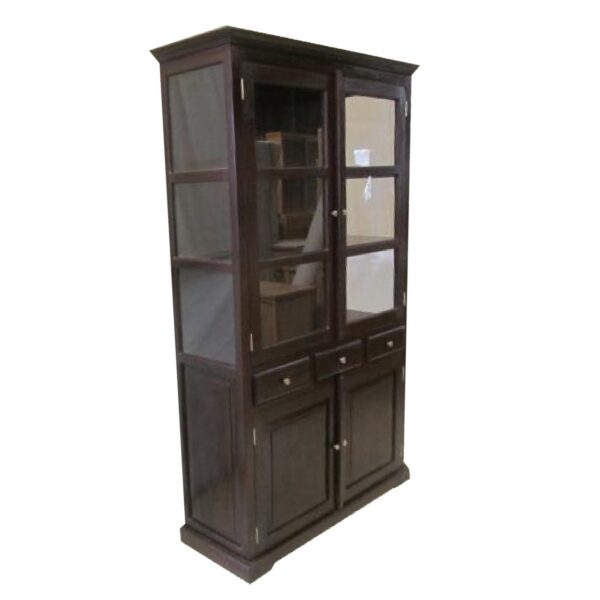 Display cabinet 'Haarlem' 110x40x190 cm