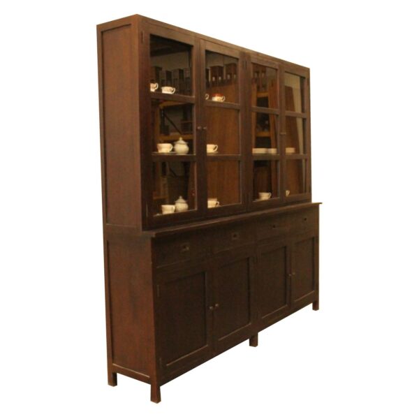Display cabinet 'Maassluis' 210x48x220 cm