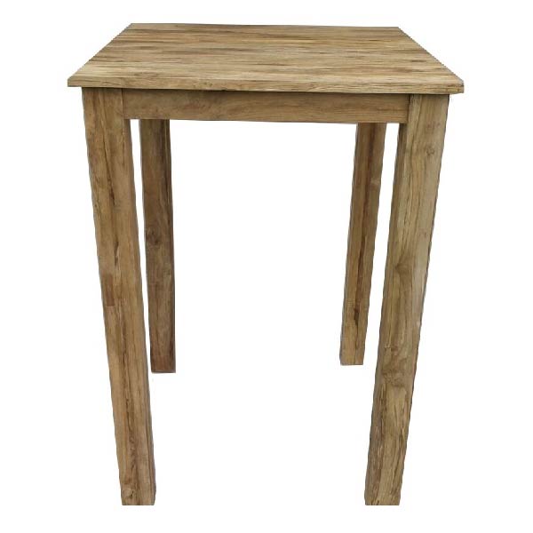 Square bar table 80 cm standing table