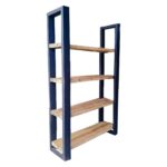 Bookcase ‘Ricardo’ 120x40x200 cm Wall cabinet