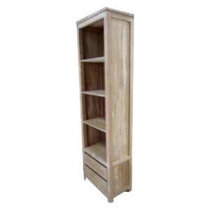 Bathroom Cabinet Bookcase ‘Alkmaar’ 40x35x200 2 drawers