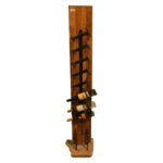 Wine rack ‘9 bottles’ 35x20x185 cm plinth