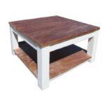 Block table coffee table ‘Rotterdam’ 100x100x45 cm