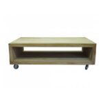 Coffee table ‘Wheels’ 120x70x40 cm