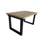 Bar table 140 cm standing table Steel H leg