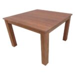 Square dining table ‘Rotterdam’ 160x160x79 cm