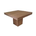 Square dining table ‘Column’ 120x120x79 cm